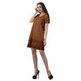 thumbnail image 4 of Moomaya Robes de Soirée pour Femmes Grande Taille Unies Tenue Décontractée Vêtements pour Dames, 4 of 5