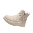 thumbnail image 1 of Bottes d'Hiver pour la Neige Doublées Chaudes Courtes Bottines pour Hommes Chaussures Bottes Mode pour Randonnée Randonneur Hiver 36 Beige, 1 of 9