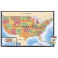 thumbnail image 1 of Map - USA Wall Poster, 22.375" x 34" Framed, 1 of 4