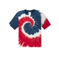 thumbnail image 1 of Gravity Threads Youth Tie-Dye Short-Sleeve T-Shirt - US Rainbow - X-Small, 1 of 1