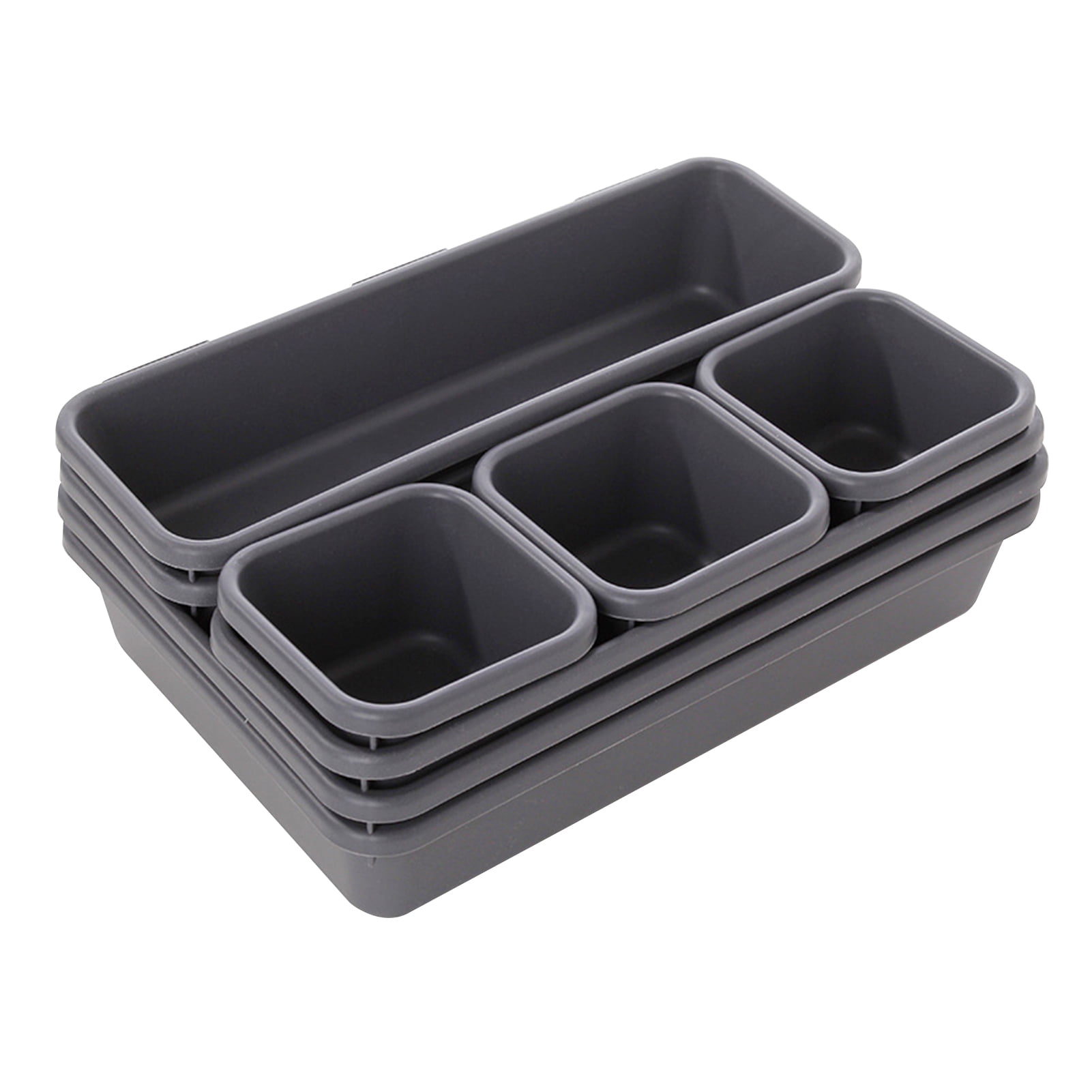 Amdohai Creative Desk Organizer Desktop Storage Box Multi-Functional Drawer Organizer for Office Desk Kitchen Bathroom