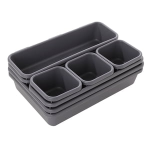 Amdohai Creative Desk Organizer Desktop Storage Box Multi-Functional Drawer Organizer for Office Desk Kitchen Bathroom