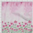 thumbnail image 2 of oneOone Viscose Chiffon Fabric Leaves & Flower Panel Printed Craft Fabric BTY 42 Inch Wide, 2 of 3