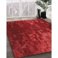 thumbnail image 3 of Ahgly Company Tapis d'Intérieur Rectangulaires Transitionnels Rouges Lavables à la Machine, 2 Pieds x 3 Pieds, 3 of 7