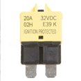thumbnail image 1 of 5~30A Car Manual Circuit Breaker Blade Fuse 12V/24V Resettable Boat Marine Rally 20A, 1 of 10