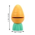 thumbnail image 3 of Oleegame 1PC Tomato Slicer And Lemon Slicer Kitchen Fruit Mini Gadgets Kitchen Kitchen Stone Carrot Household Sharpening Tool Cute Sharpening Yellow, 3 of 9