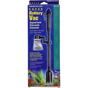 Penn-Plax The Super Battery Powered Gravel Cleaner Aquarium Vacuum & Gravel Cleaner