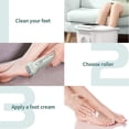 thumbnail image 4 of Aursykel Portable Rechargeable Foot File Callus Remover Pedicure Tool for Dead Skin with Two Adjustable Gears USB Charging Easy to Use and Clean Suit for Travel, 4 of 8