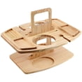 thumbnail image 1 of Versatile Wooden Serving Tray Minimalist Food Storage Solution For Organizing Items Indoor And Outdoor Use, 1 of 4