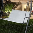thumbnail image 4 of EARKITY Swing Cover, Swing Seat Cover, Waterproof Swing Chair Seat Covers, Patio Swing Seat Replacement Covers, Swing Seat Protection Cover, 600D Oxford Cloth, for Outdoor Porch Garden Yard Swings, 4 of 5