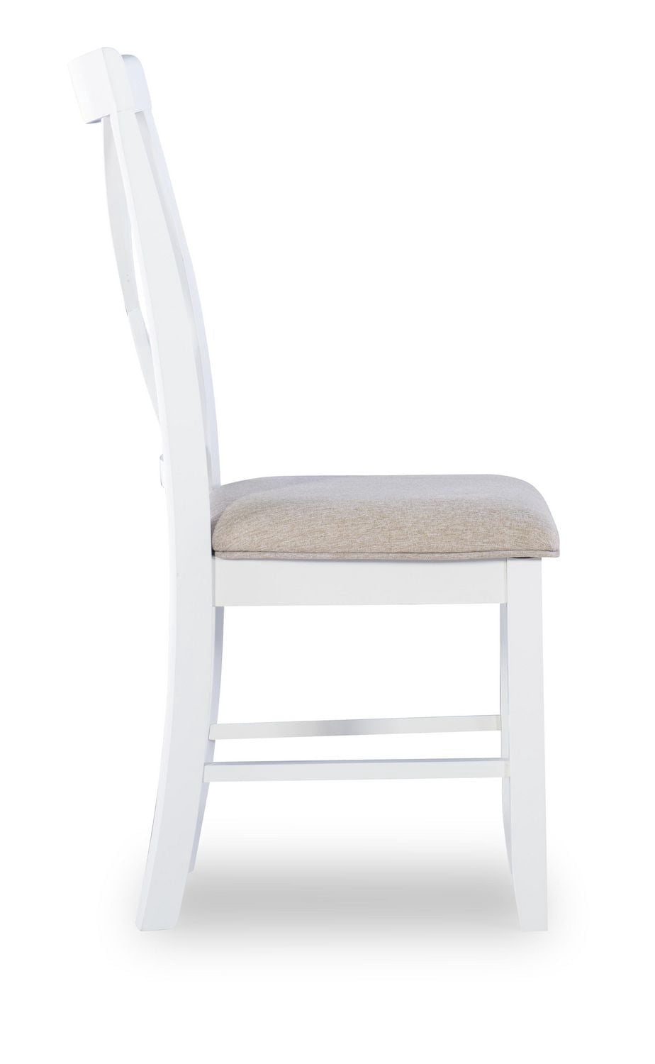 Chaise d'appoint Lander, Marron (Lot de 2)