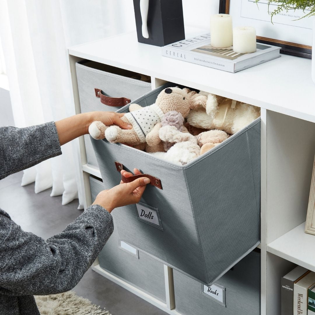 DECOMOMO Fabric Storage Bins 13