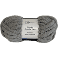 thumbnail image 1 of Fil chenille épais Mainstays, 31,7 m, Grey, 100 % polyester, super volumineux, 1 of 5