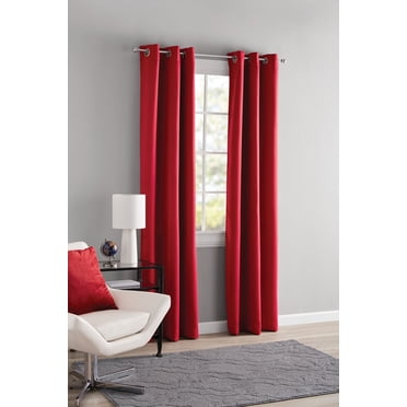 MAINSTAYS Blackout Energy Efficient Grommet Window Curtains Panel