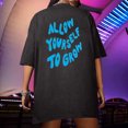 thumbnail image 4 of LSLJS Oversized T Shirts for Women Plus Size Slogan Graphic Drop Shoulder Short Sleeve Tops Summer Loose Pullover Tees, 4 of 8