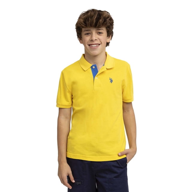 U.S. Polo Assn. Boy's Short Sleeve Polo Shirt