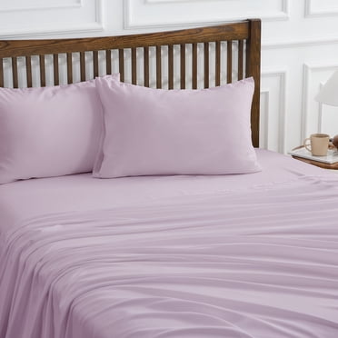 Hitime 4 Pieces Microfiber Queen Sheet Set, Deep Pocket Fit 16", Breathable Super Soft Luxury Hotel Style Home Decor Queen Size Sheet Set, Gift for Women, Men