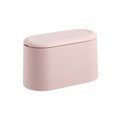 thumbnail image 3 of SHOWERORO 1Pcs Table Waste Bin Press Cover PP Recycling Pink for Desktop Organization, 3 of 8