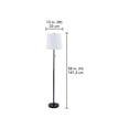 thumbnail image 4 of Mainstays Floor Lamp Set Include One Floor Lamp and Two Table Lamp, 4 of 5