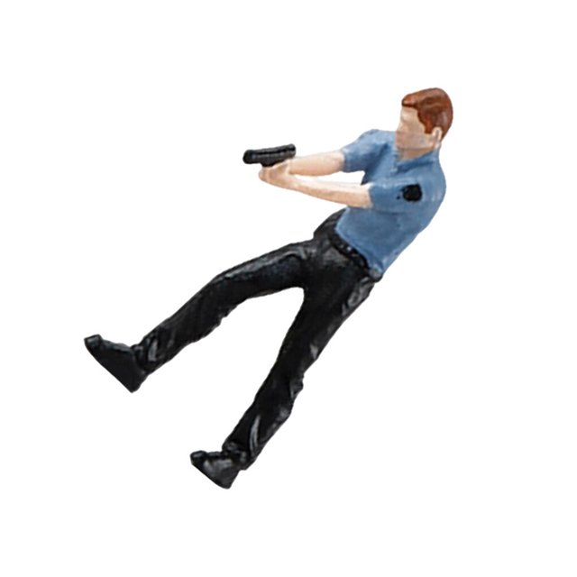 Miniature Figures, Tiny People Dollhouse Accessories, for Train station