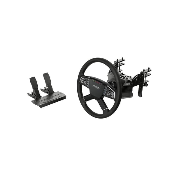 Moza Racing Trucking Bundle - Wheel and pedals set - wired - black - for PC