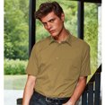 thumbnail image 2 of Premier Chemise de Travail Formelle en Popeline Unie à Manches Courtes pour Hommes, 2 of 3