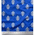 thumbnail image 1 of Soimoi Velvet Fabric Filigree Damask Decor Fabric Printed Yard 58 Inch Wide, 1 of 3