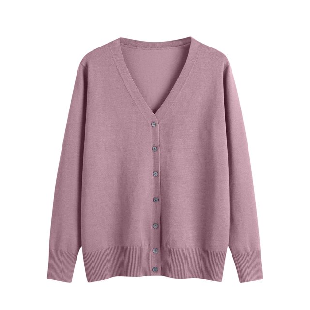 Erwazi Cardigans pour Femmes Automne Tendance à Boutons, Ouvert à l'Avant, Cardigans Légers