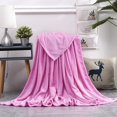 thumbnail image 2 of CEHVOM Super Soft Warm Solid Warm Micro Plush Fleece Blanket Throw Rug Sofa Bedding Clearance, 2 of 2
