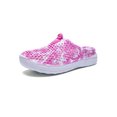 thumbnail image 1 of Innerwin Women Clogs Summer Mules Slip On Quick Dry Sandals Beach Shower Pink 10, 1 of 7