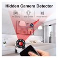 thumbnail image 2 of Portable Anti-candid Camera Detector For Outdoor Travel Hotel Rental IR Alarm Hidden Camera Finder With Led Light ,Visual and Audible Alarm, 2 of 6