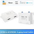 thumbnail image 3 of Sonoff 4chr3 4chpror3 4-gang/4 Way Wifi Smart Switch 433mhz Rf Control, 3 of 5