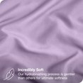 thumbnail image 3 of Bare Home Body Pillowcase - Envelope Closure - Ultra Soft - Double Brushed - Lavender, 3 of 6