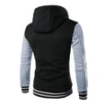 thumbnail image 3 of Baseball Jacket Men Mens Fashion Casual Jacket Outdoor Single-breasted Jacket Tooling Baseball Uniform Jacket, 3 of 3