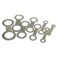 thumbnail image 1 of mmirethe 8 Pièces/set Saxophone Pads Portable Amovible Professionnel Sax Réparation Kit Maintenance Musicien Fournitures Matériel, 1 of 6