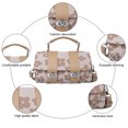 thumbnail image 3 of Medium Compartment Satchel Crossbody Bag Purse Handbag, 3 of 5