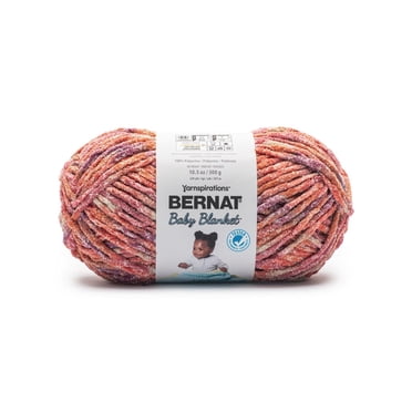 Bernat® Baby Blanket™ Yarn, Polyester #6 Super Bulky, 10.5oz/300g, 220 Yards