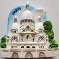 thumbnail image 2 of Sacre Cœur Église Paris Résine 3D Réfrigérateur Aimant Thaï Fait Main, 2 of 9