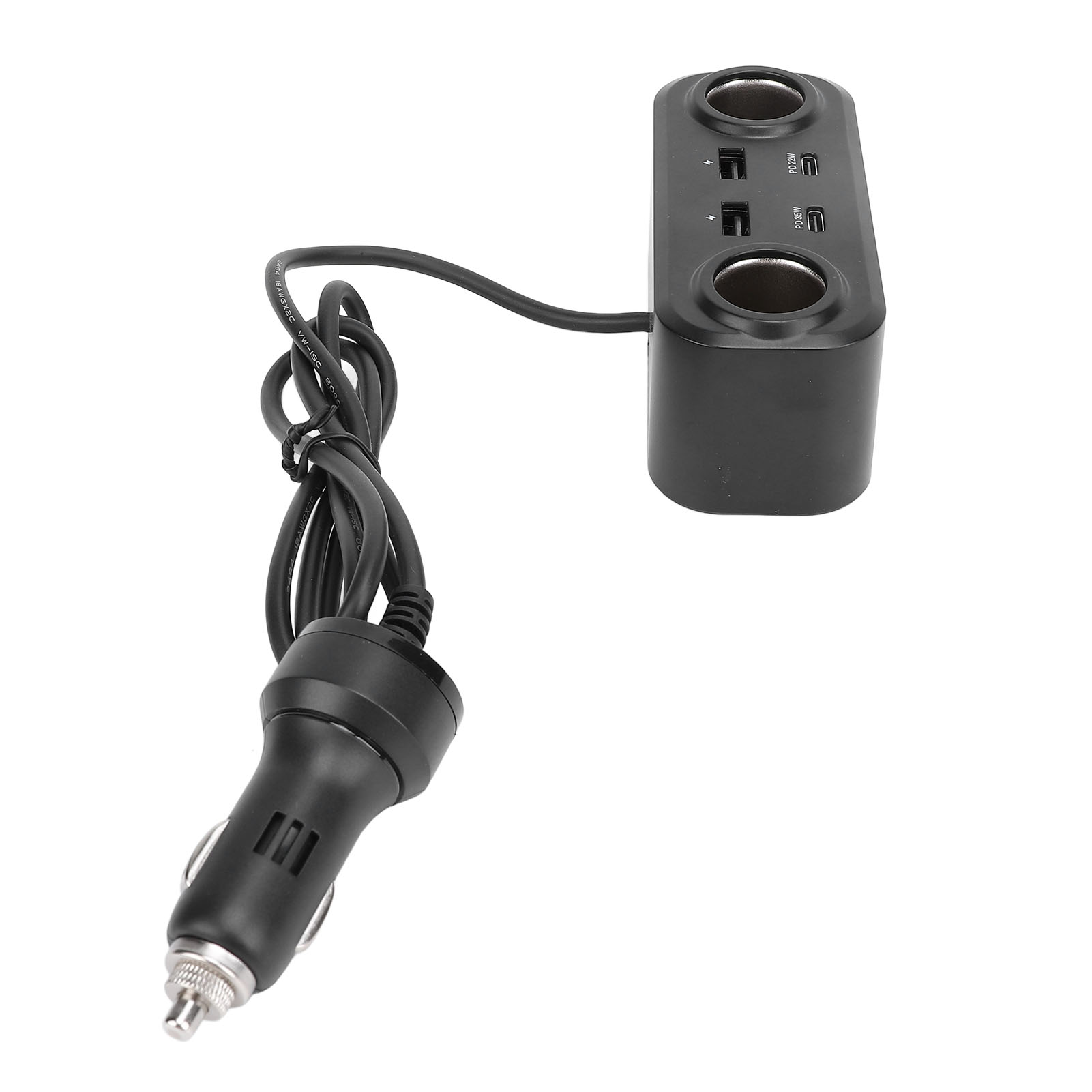 Car Charger Adapter, Intelligent Digital Display Car Cigarette Lighter Power Adapter Professional 100W  for SUVs for Vans