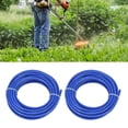 thumbnail image 4 of Trimmer Line, 2PCS 4mm String Trimmer Line Nylon Round Trimmer Line Blue Lawn Mower Accessories Garden Grass Trimmers For Most Lawn Mowers, Trimmers Blue 10m / 32.8ft, 4 of 8