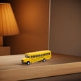 thumbnail image 4 of Jouets d'Autobus Scolaire à Rétrofriction Jaune Vif, Voiture Jouet Modèle en Métal Moulé sous Pression, Jouet d'Autobus Scolaire à Friction pour Enfants Garçons Filles, 4 of 7