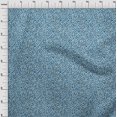 thumbnail image 4 of oneOone Cotton Poplin Medium Blue Fabric Abstract Sewing Material Print Fabric By The Yard 42 Inch Wide, 4 of 4