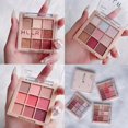 thumbnail image 3 of Waterproof Earth Tone Eyeshadow Palette with Pearlescent and Matte Finishes U9, 3 of 8