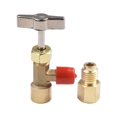 thumbnail image 3 of R134a Robinet de Climatiseur avec Adaptateur de Réservoir pour Tuyaux de Recharge CA de 1/4 Po et 1/2 Po, 3 of 11