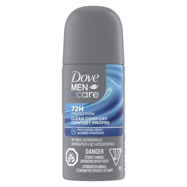 Dove Men+Care Dry Spray Antiperspirant Clean Comfort 72H Protection, 28 g