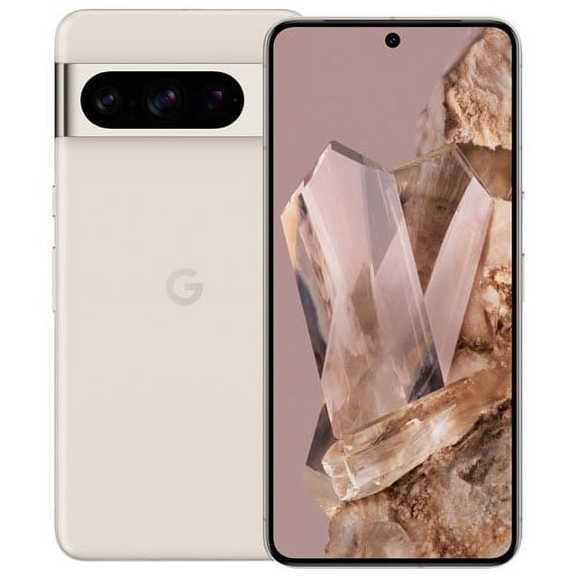 Google Pixel 8 Pro Téléphone Intelligent Remis à Neuf Déverrouillé de 128 Go en Excellent État, Présenté dans une Boîte Ouverte. Doté d'Un Écran Immersif de 6,7 Pouces avec Taux de Rafraîchissement Adaptatif, du Processeur Google Tensor G3 Alimenté par Google AI, et d'Outils d'IA Avancés. Comprend un Système de Caméra Pro Mise à Jour pour des photos et des Vidéos de Haute Qualité, et une Capacité de Stockage de 128 Go.