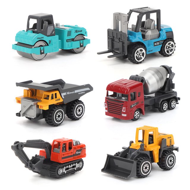 Voiture RC d'Ingénierie, Excavatrice RC en Alliage 1/64 + Plastique, Modèle Réaliste pour Collection, Style Classique, Style Moderne