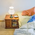 thumbnail image 2 of EeaseCA 1pc Dustproof Lampshade Cloth Lamp Cover Lamp Accessory for Hotel Home, 2 of 8