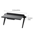 thumbnail image 2 of Iumwxz Punch- Computer Rack Plastic TV Set-top Box Screen Bracket Router Storage Rack home tool Black Plastic Deals on outdoor living, 2 of 2