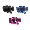 thumbnail image 4 of serony 6 Pcs/ensemble Genouillère Portable Sangle Ajustable Coudières Cyclisme Patinage à Roulettes Protection Protège-Taille Protecteur Noir m, 4 of 6